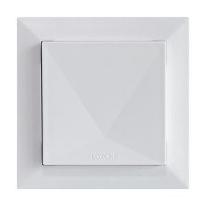 Loxone Touch Pure in Weiß zur intuitiven Bedienung von Licht