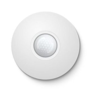 Technische Zeichnung des Loxone Touch Pure mit Durchmesser