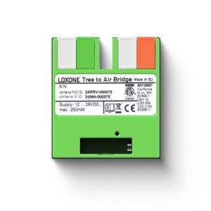 Grünes Loxone Tree?to?Air Bridge Modul zur Funkkopplung zwischen Tree und Air Geräten