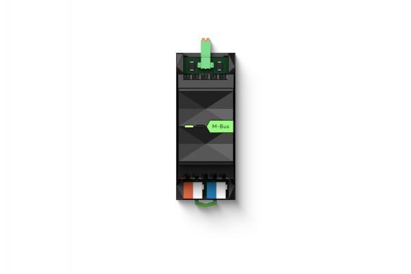Frontansicht der Loxone M-Bus Extension zur Integration von M-Bus Zählern im Smart Home – FuMa OG