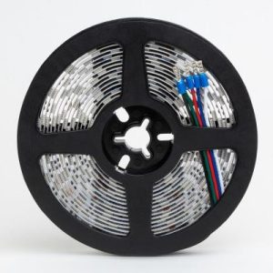 Aufgerollter Loxone LED Streifen RGB mit Anschlusskabel